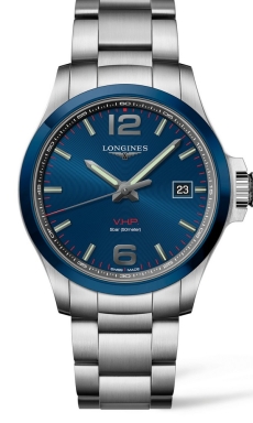 Часы Longines Conquest V.H.P. Quartz L3.729.4.96.6