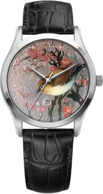 Часы L'Duchen Art Collection D 761.1 - Малиновка