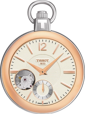 Часы Tissot Pocket Mechanical Skeleton T853.405.29.267.01