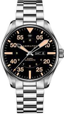 Часы Hamilton Khaki Aviation Pilot Day Date Auto H64725131